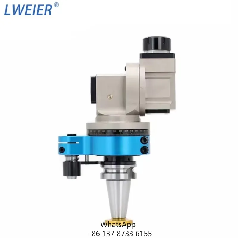 CNC Machine Tools 90 Degree BT30 BT40 BT50 Angle Head Horizontal Milling Head AG90-ER16/ER20/ER32/ER40 90 Degree Angle Head