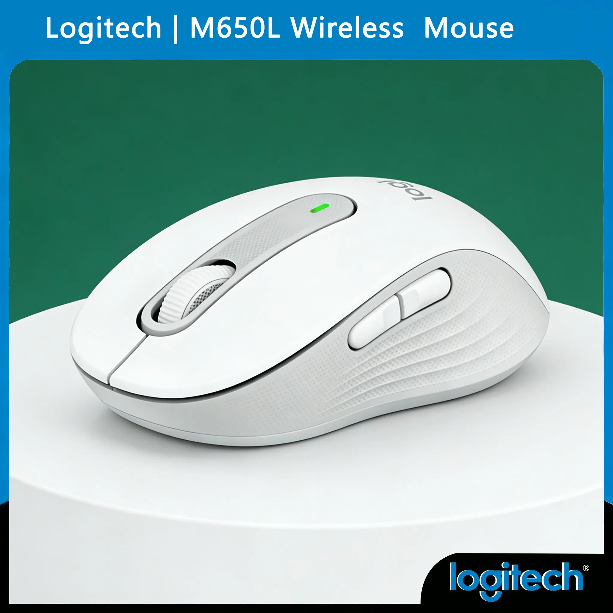 

Компактная мышь Logitech M650/M650L для общежитий — экономит место на столах в общежитиях