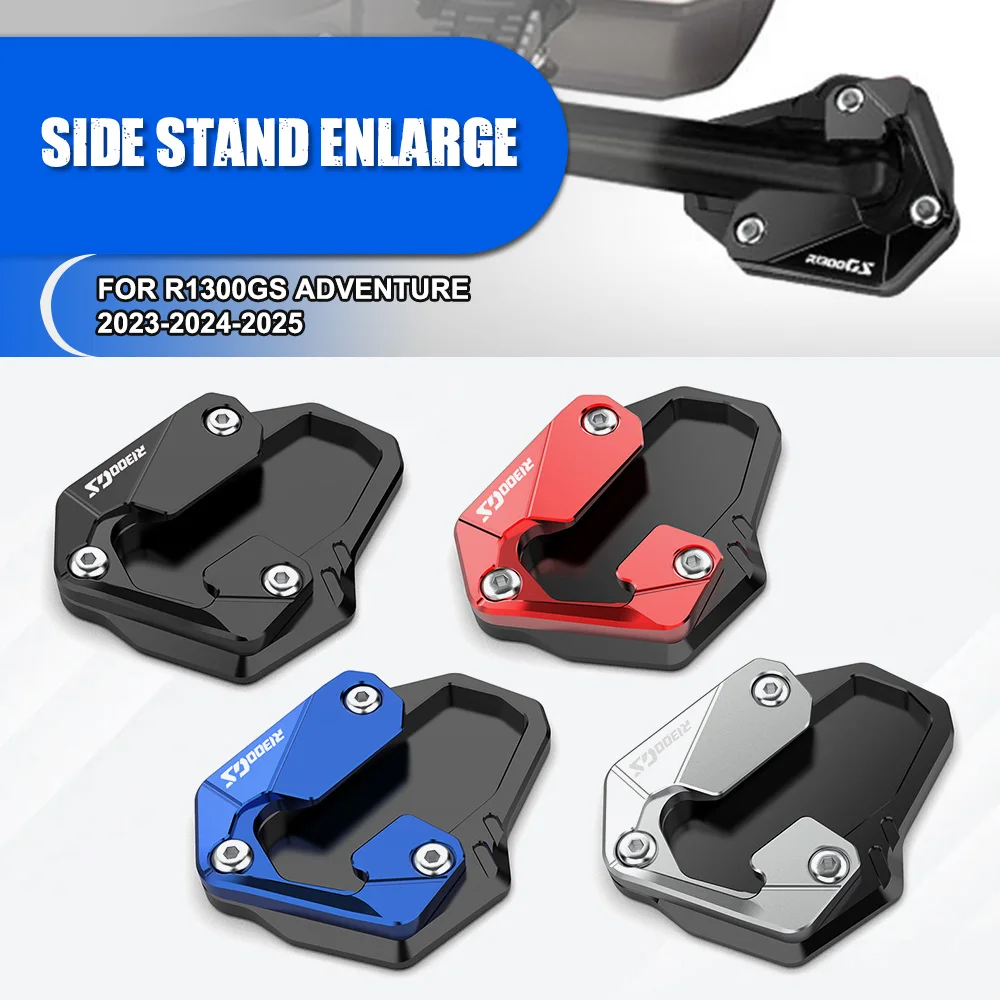 

Aluminum Kickstand Enlarger Pad Side Stand Extension Plate FOR BMW R1300GS Adventure 2023-2024-2025 Motorcycle Accessories 2025