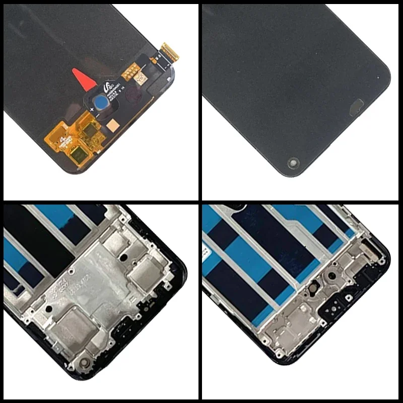 Super AMOLED For OnePlus Nord CE 2 5G LCD IV2201 Display Touch Screen Digitizer Panel Assembly For 1+Nord CE2 5G Display