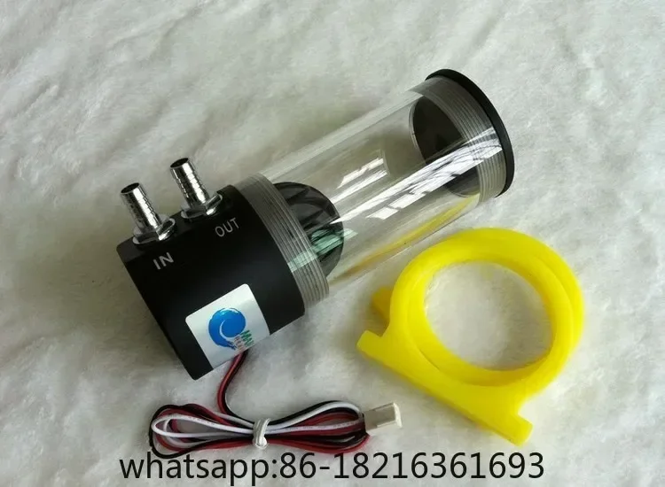 MS-500x water-cooled pump cylindrical acrylic water tank water pump water-cooled set