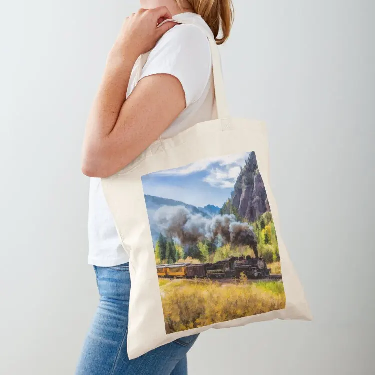 Scenic Durango and Silverton Steam Train Tote Bag