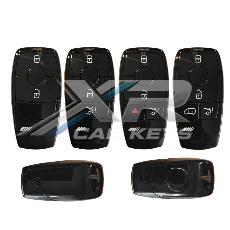 

All Black Modified Upgrade For AMG Car Key Fob Case Shell for Mercedes-Benz A C E S G Class GLC CLE CLA GLB GLS W177 W205 W213