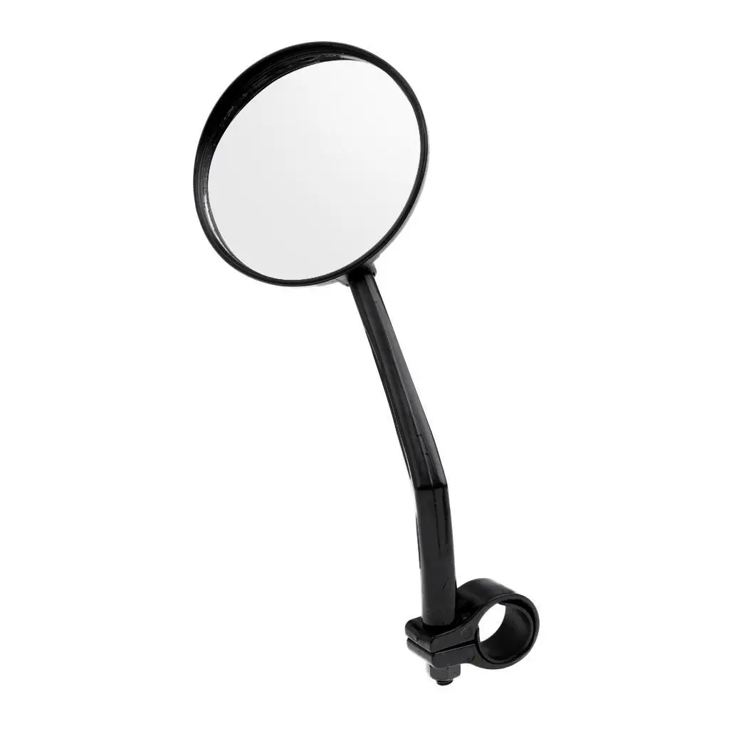 Rotatable Bike Rearview Mirror ABS Glass Safety Bar End Mirror for Road Bike and Mountain Bicycle