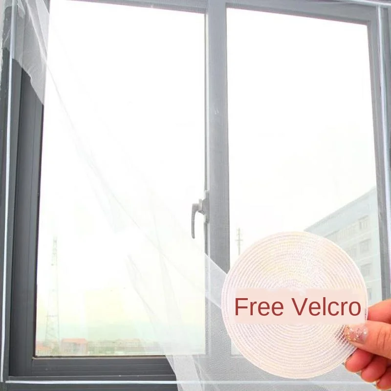 Self-adhesive Anti-mosquito Net Flyscreen Curtain Insect Fly Mosquito Bug Mesh Window Screen Fly Bug Insect Screen Home Supplies