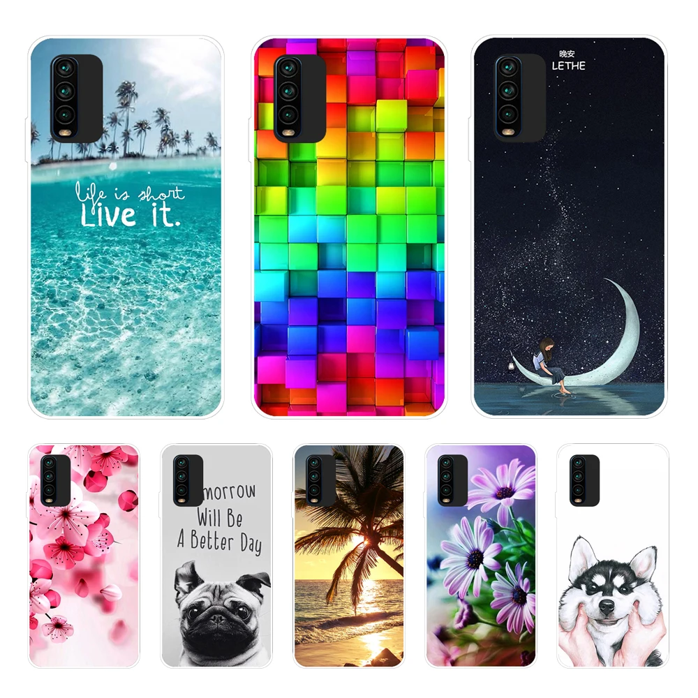 For Xiaomi Redmi 9T Case coque 6.53