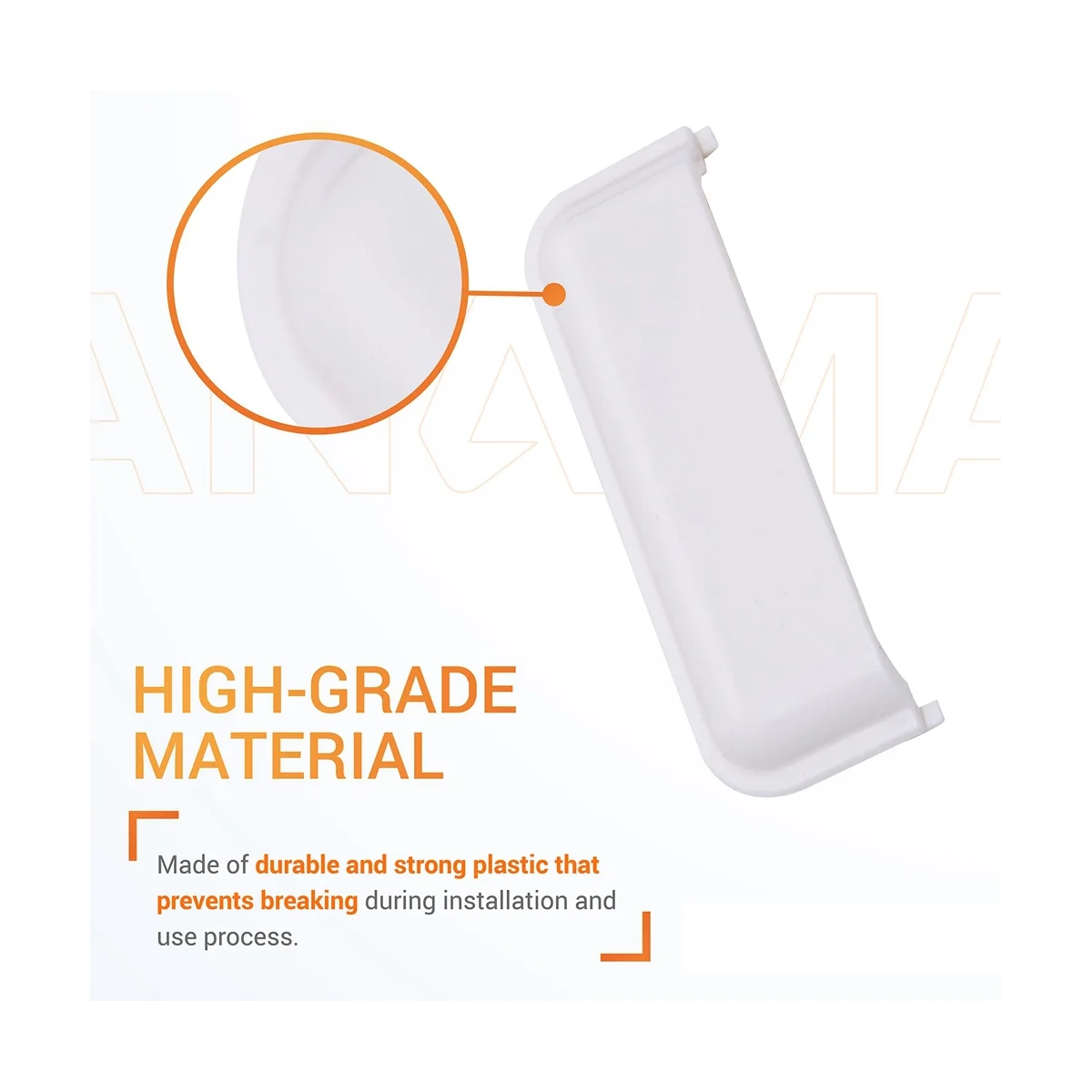 4 pezzi adatto per W10861225 W10714516 sostituzione maniglia porta asciugatrice ap599398 PS11731583