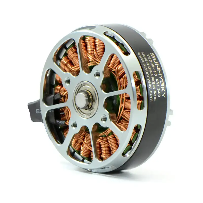 High Efficiency Brushless Motor SunnySky V5208 340KV for Heavy Load Multi Rotor Drone 4 6S Lipo UAV Propulsion System Component