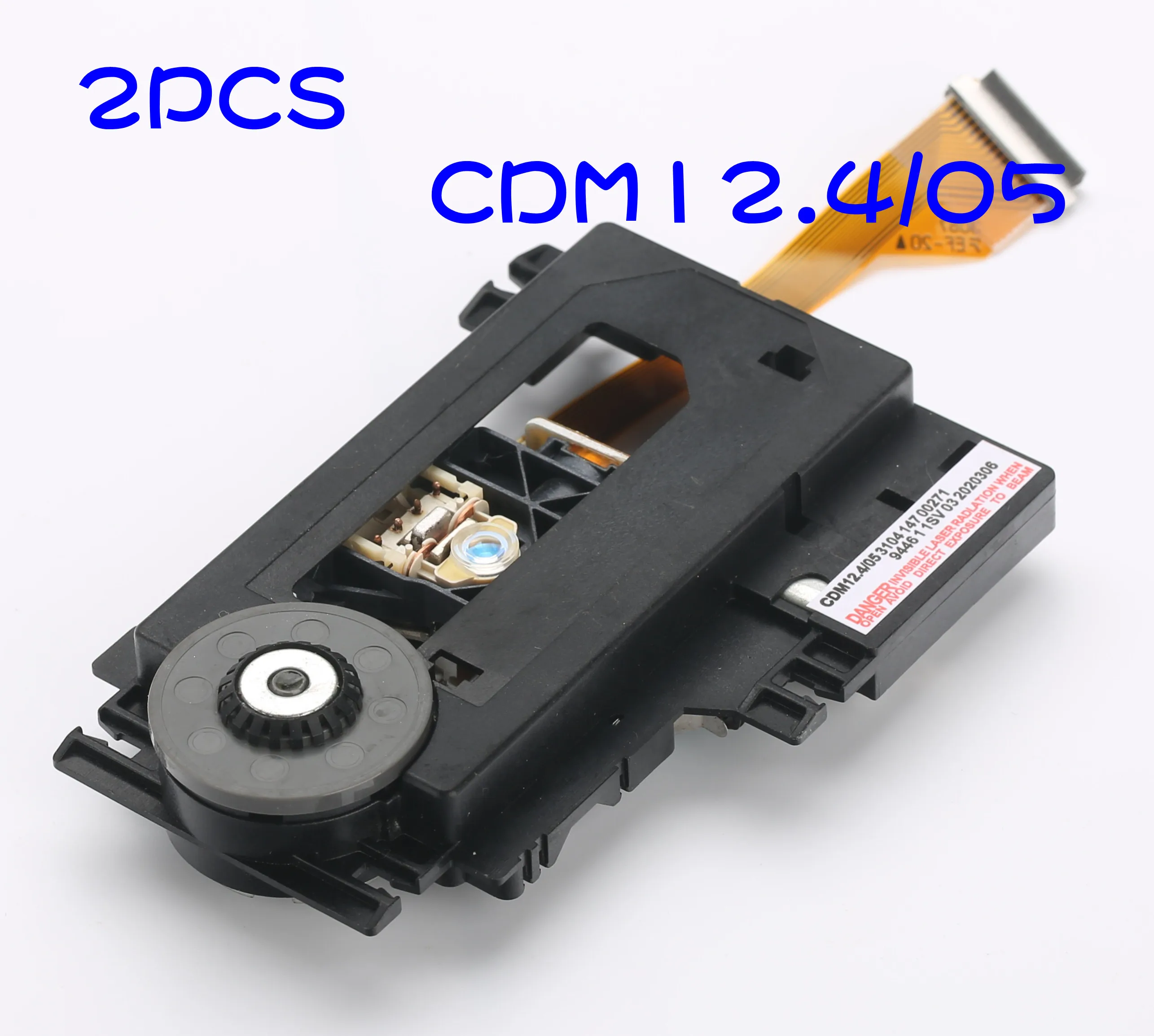 

2PCS CDM12.4/05 CDM12.4 VAM1204 Original Optical Pick up Mechanism CD Laser Lens Assembly