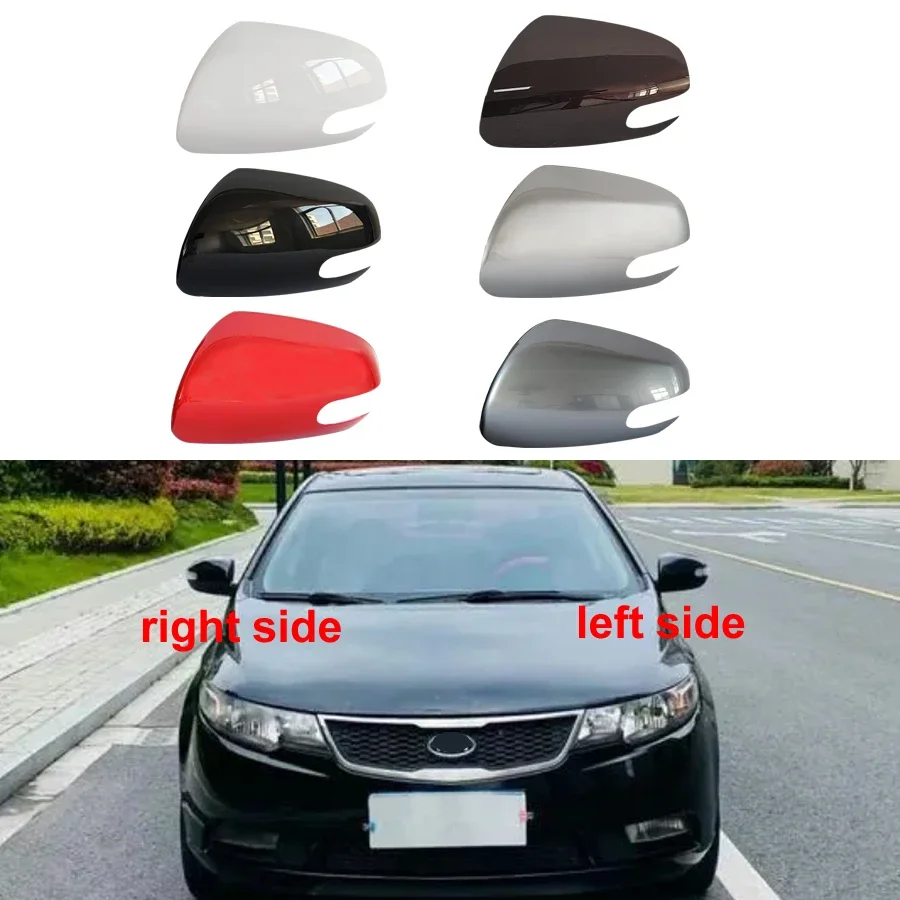 

For Kia Forte 2009 2010 2011-2017 Replace Reversing Mirrors Cover Rearview Mirror Housing Color Painted with Lamp Type