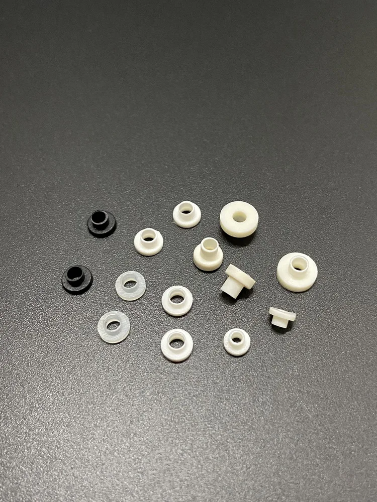 White And Black Natural Color Nylon Insulated Screw Meson Two Layers Of Plastic Gasket Transistor Washer Model TO-220 TO-3