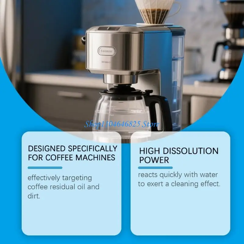

Coffee machine cleaner descaling agent espresso machine cleaning tablets