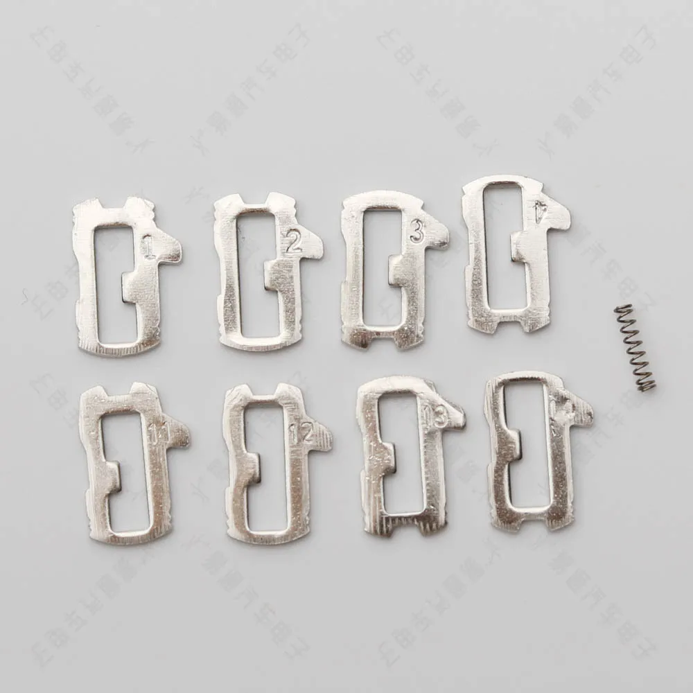 200 قطعة/الوحدة سيارة قفل القصب HU66 لوحة لأودي VW فولكس واجن لوحة لا 1.2.3.4 ، 11.12.13.14 كل 25 قطعة ل VW قفل إصلاح أطقم