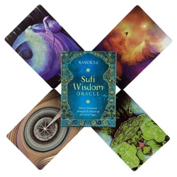 Sufi Wisdom Oracle Cards A 44 Tarot English Visions Divination Edition Deck Borad Playing Games