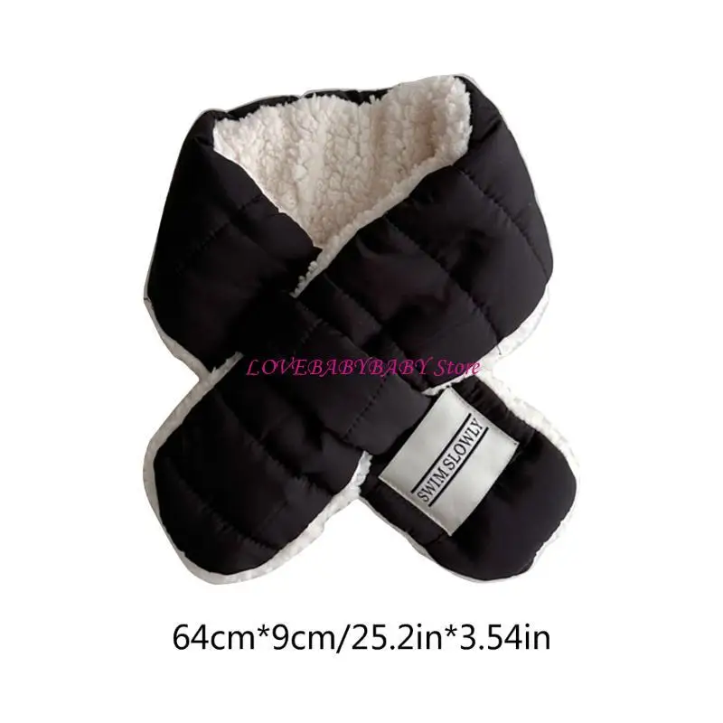 Stylish Unisex Fleece Neck Warmer Scarf Stay Cozy & Fashionable in Cold Weather 4XBC