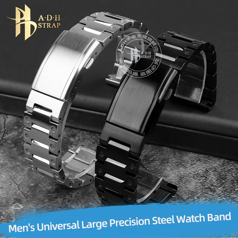 High Quality Fine Steel Strap For Diesel 7 Friday Men‘s Steel Band Watch Chain Big Size Metal Belt 22 24 26 28 30mm Waterproof