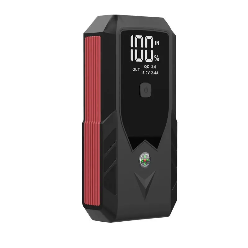 

On-board air pump ignition and electric treasure on-board spare battery rescue