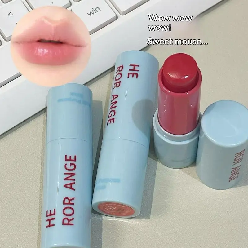 HERORANGE Blush rouge à lèvres bâton polyvalent sensation claire bâton hydratant mettant en évidence éclaircissant coréen montrant jeune