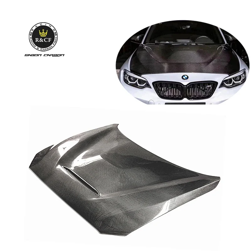 

F22 F87 M2 M2C M235i Капот в стиле GTS Капот из углеродного волокна для BMW F87 F22 2014-19