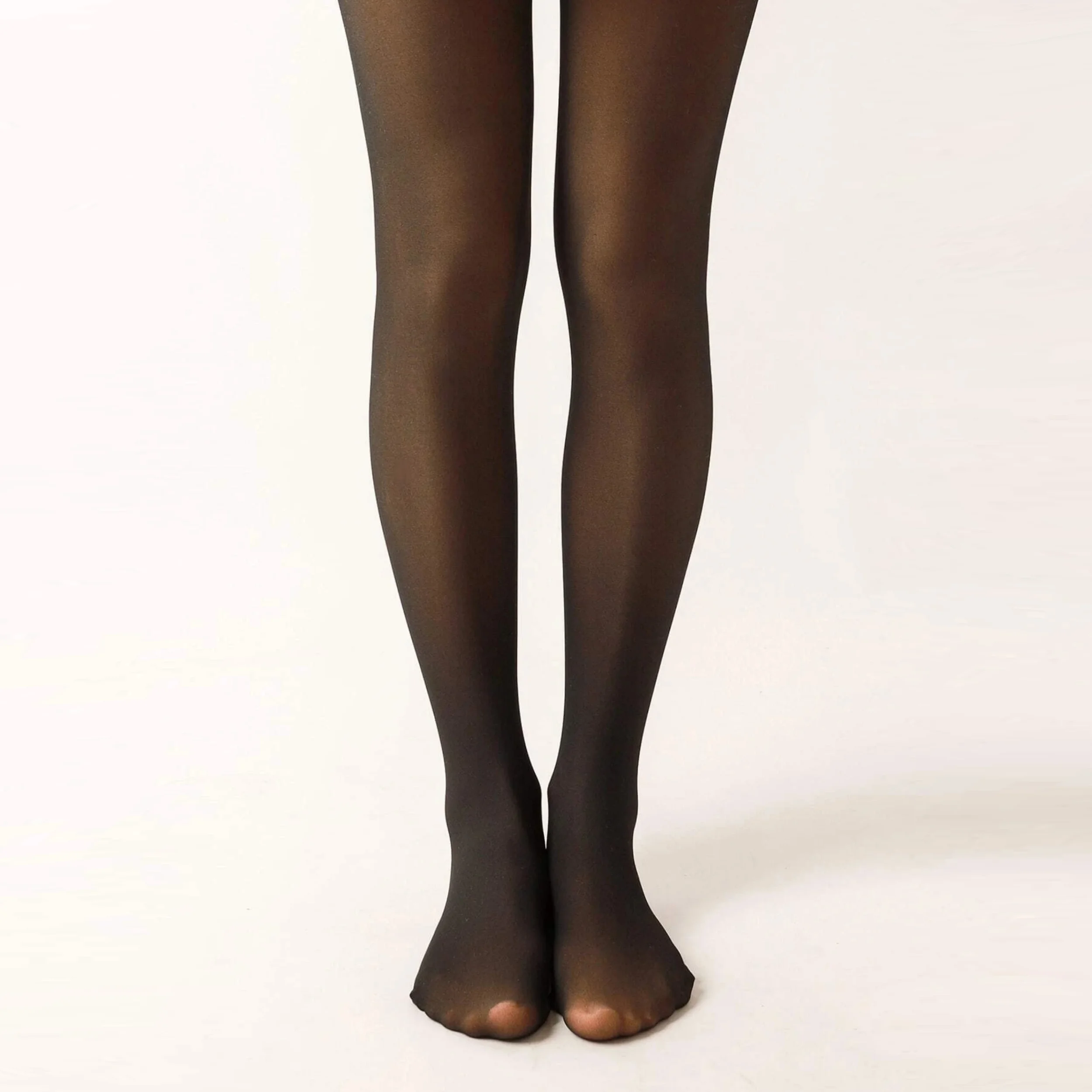 여성용 검은색 반투명 레깅스, 두껍고 양털, 가짜 다육 팬티 스타킹 착용, 가을 및 겨울, 1 피스