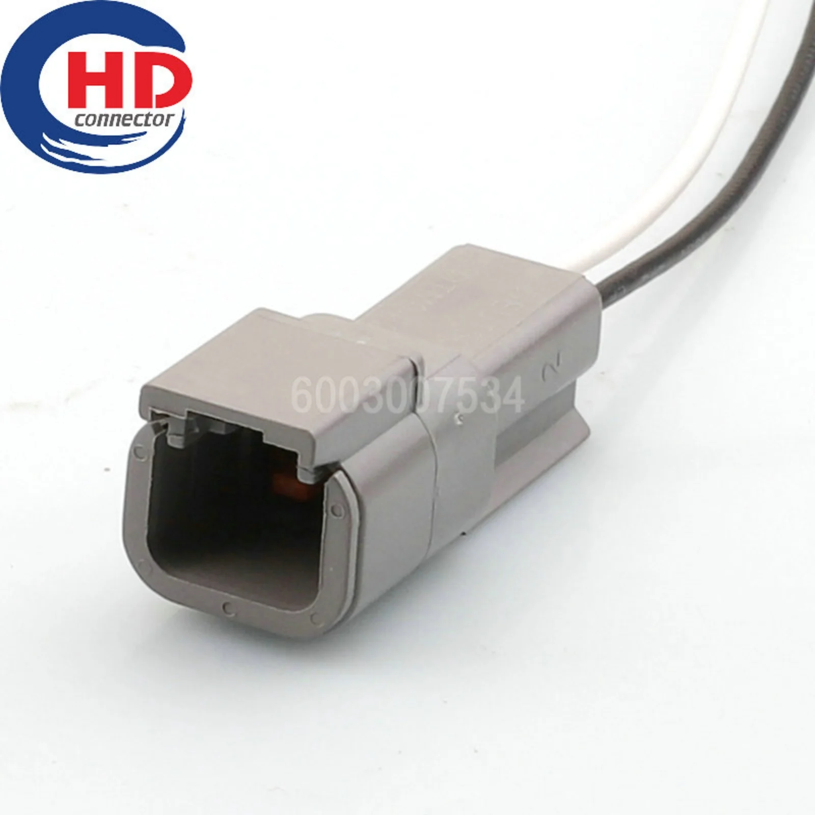 2 Pin Connector 1.0mm Series Male Connector Cable Plug Motorcycle Electrical Harnesses Wiring Harness DTM04-2P