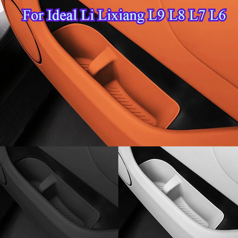 

Car Door Handle Organizer For Ideal Li Lixiang L9 L8 L7 L6 Front Rear Door Armrest Storage Box Keys Phone Holder Accessories