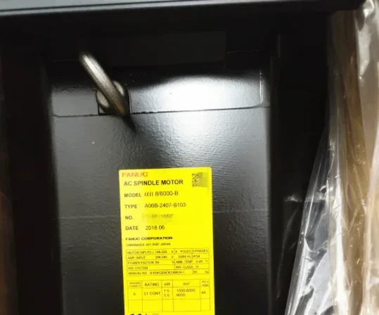 Fanuc AC SPINDLE Motor  A06B-2407-B100 For CNC System Machine