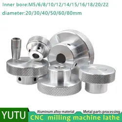 1Pcs Aluminum Alloy Mini Handwheel For Lathe/Miller mechanical hand wheel Automation equipment parts