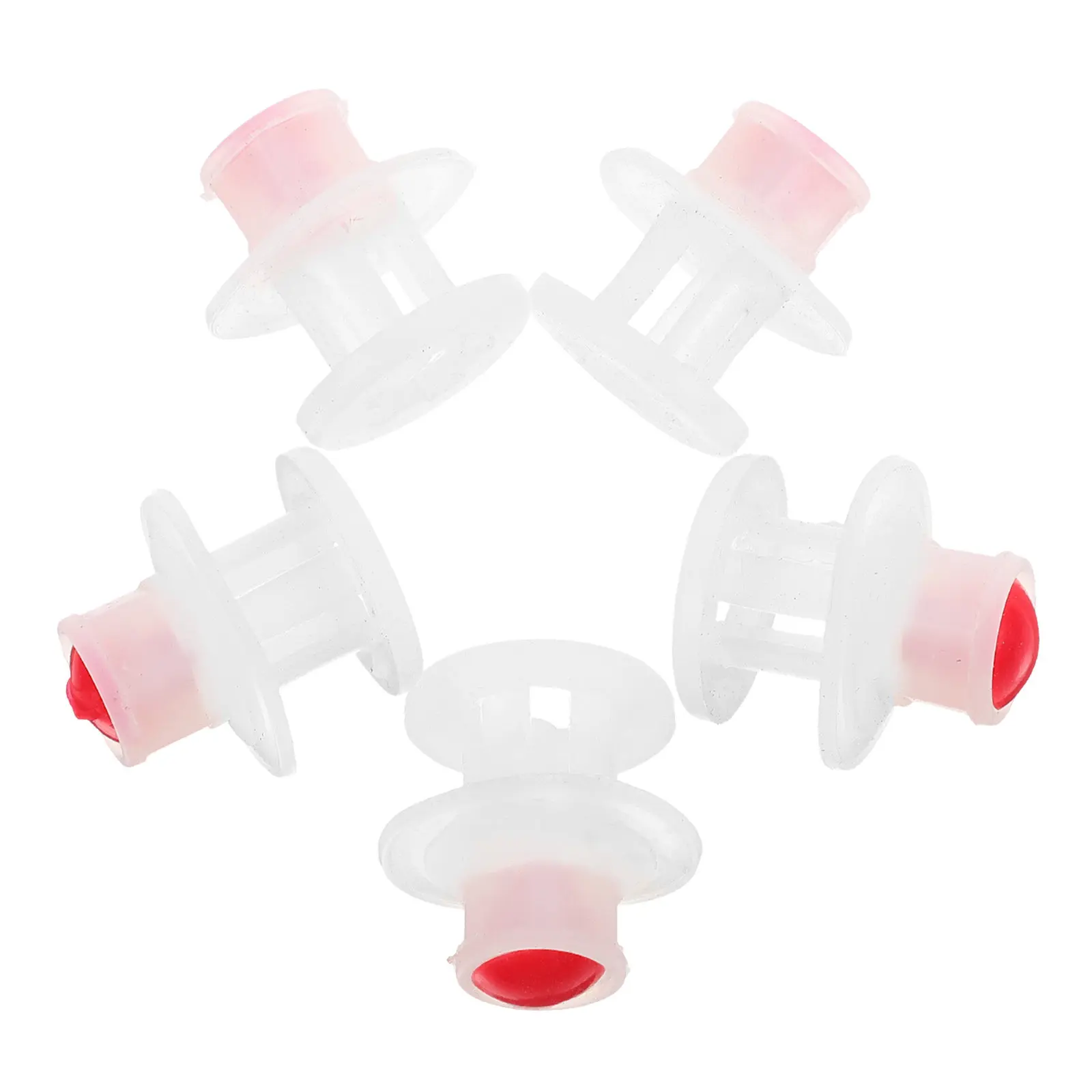 5Pcs Universal Micro Pressure Cooker Valve Silicone Safety Relief Valve Compact Replacement Part for Mini Pressure Cooker Lids