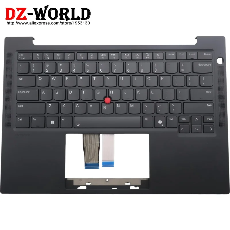 For Lenovo Thinkpad T14s Gen 6 21TB 21TC Keyboard Upper Case Palmrest Shell Cover 5M11S33793 5M11S33794 5M11S33795 5M11S33796