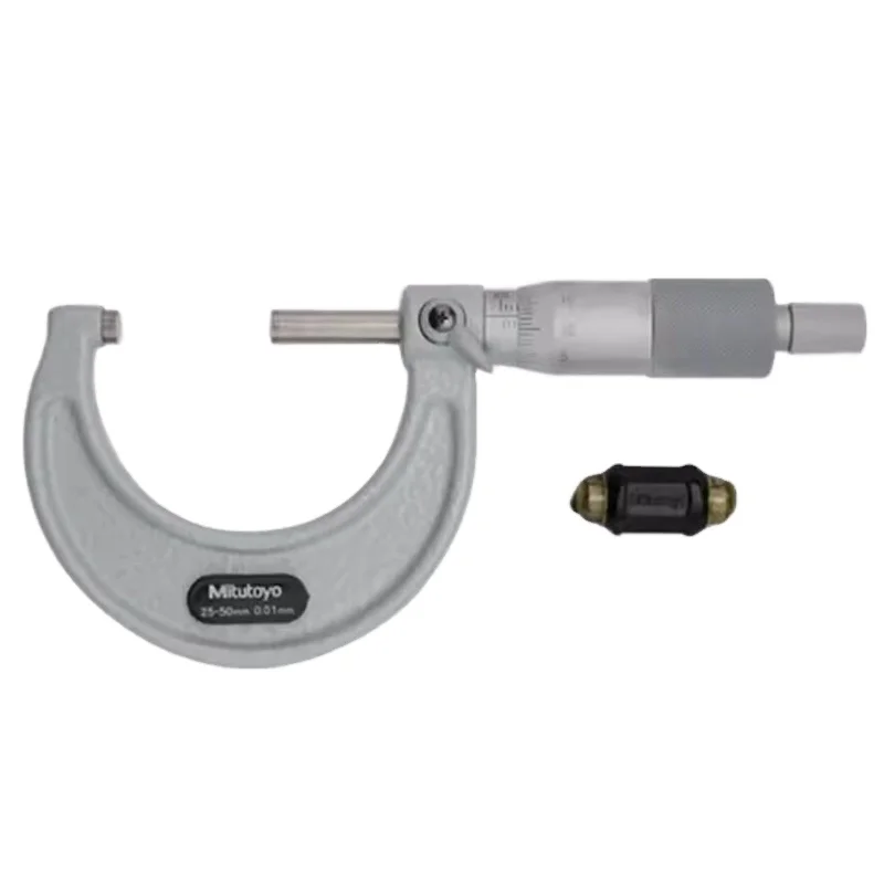 

Mitutoyo 103-138 M110-50 Range 25-50mm Graduation 0.01mm Outside Micrometers