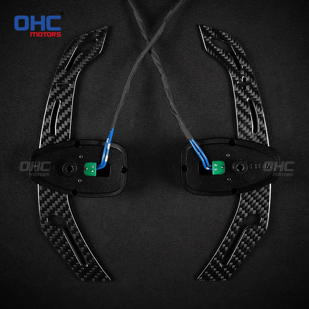 

Magnetic Glossy Carbon Fiber Paddle Shifters For Mercedes-Benz A Class 2016-2021 B C GLA Class 2015-2021 E Class 2017-2020GLAGLC