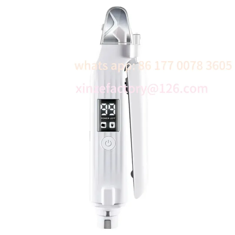 

Customizable 2 in 1 Electric Dog Nail Grinder and Clipper Rechargeable Pet Toenail Clippers with LED Lights