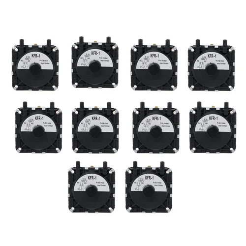 Imagen 1 del producto Interruptor de presión del calentador de agua de gas de caldera T35C interruptor de presión universal KFR-1, interruptor de presión de aire de caldera montado en la pared, 10 piezas