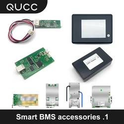 Qucc 3S-24S BMS akcesoria moduł Bluetooth RS485 UART wyświetlacz LCD z funkcja komunikacji dla Li-ion Lifepo4 Smart Bms