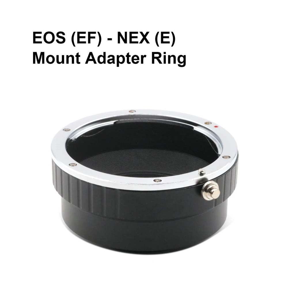 EF - FE EOS-NEX Manual Mount Adapter Ring for Canon EOS EF mount Lens to Sony E mount camera A6000,A5000,A7,A9,NEX etc.