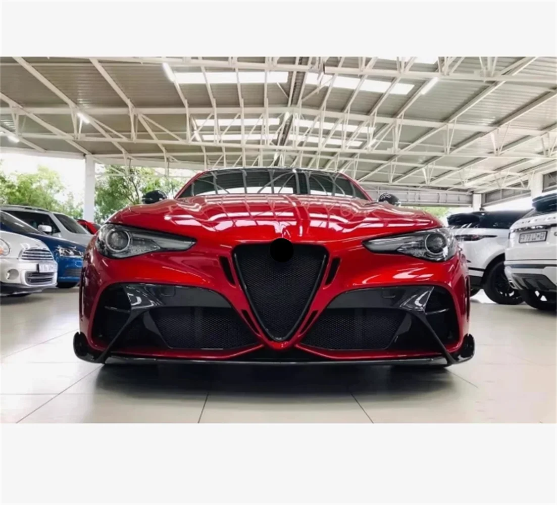 Car surround front rear bumper assembly grill hood fender body kit for Alfa Romeo giulia