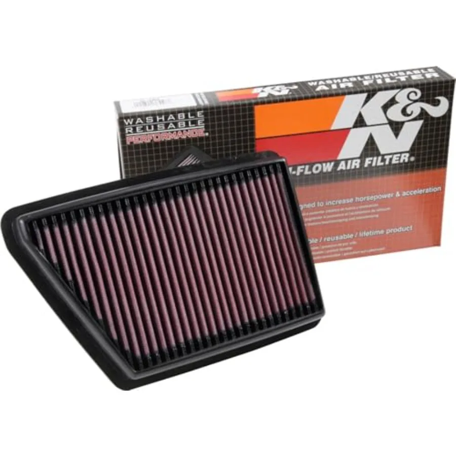 

Многоразовый и моющийся воздушный фильтр двигателя для HONDA CRV 2017-2019, высокопроизводительный сменный воздушный фильтр, совместимый с 335063 De