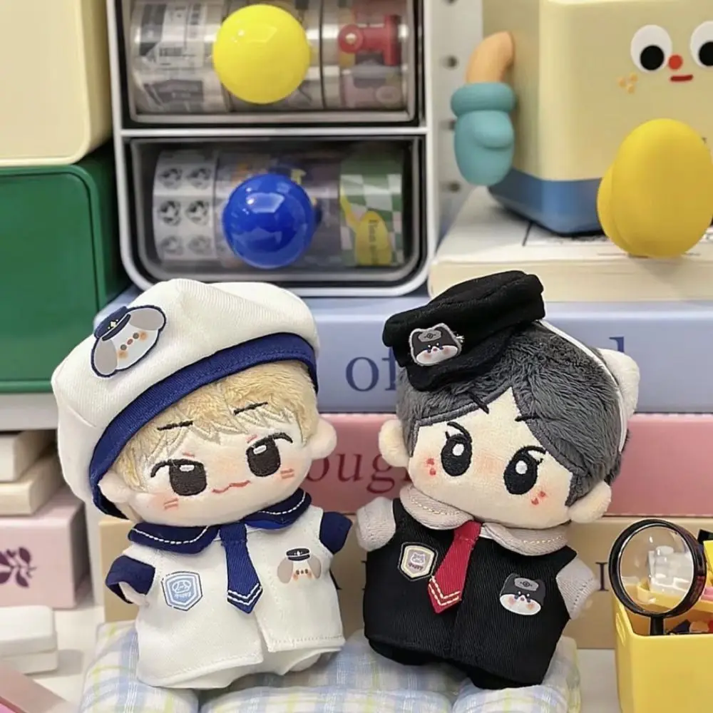 

Head Covering Hat 10CM Doll Clothes Soft Cartoon Cotton Doll‘s Clothes Toy Lovely Idol Plush Doll Clothes Birthday Gift