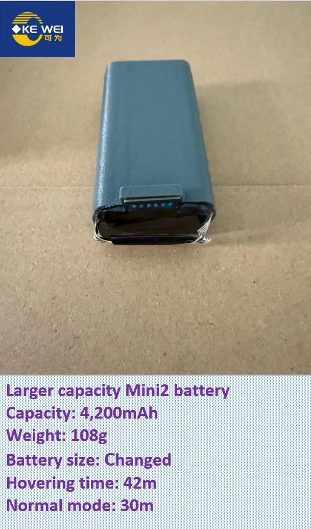 Larger Capacity Refit 3800mAh-4200mAh New Rechargeable Intelligent Flight Battery for DJI MINI2/SE Mini 4K