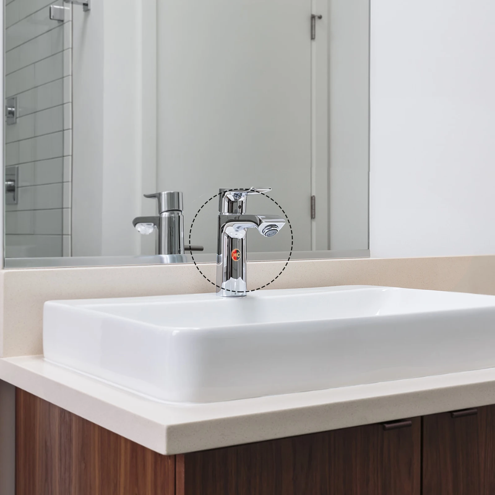 40pcs Hot Cold Indicator For Faucets 6.7Mm Holes Water Temperature Signs For Kitchen Bathroom Sinks Replacement Part Faucet