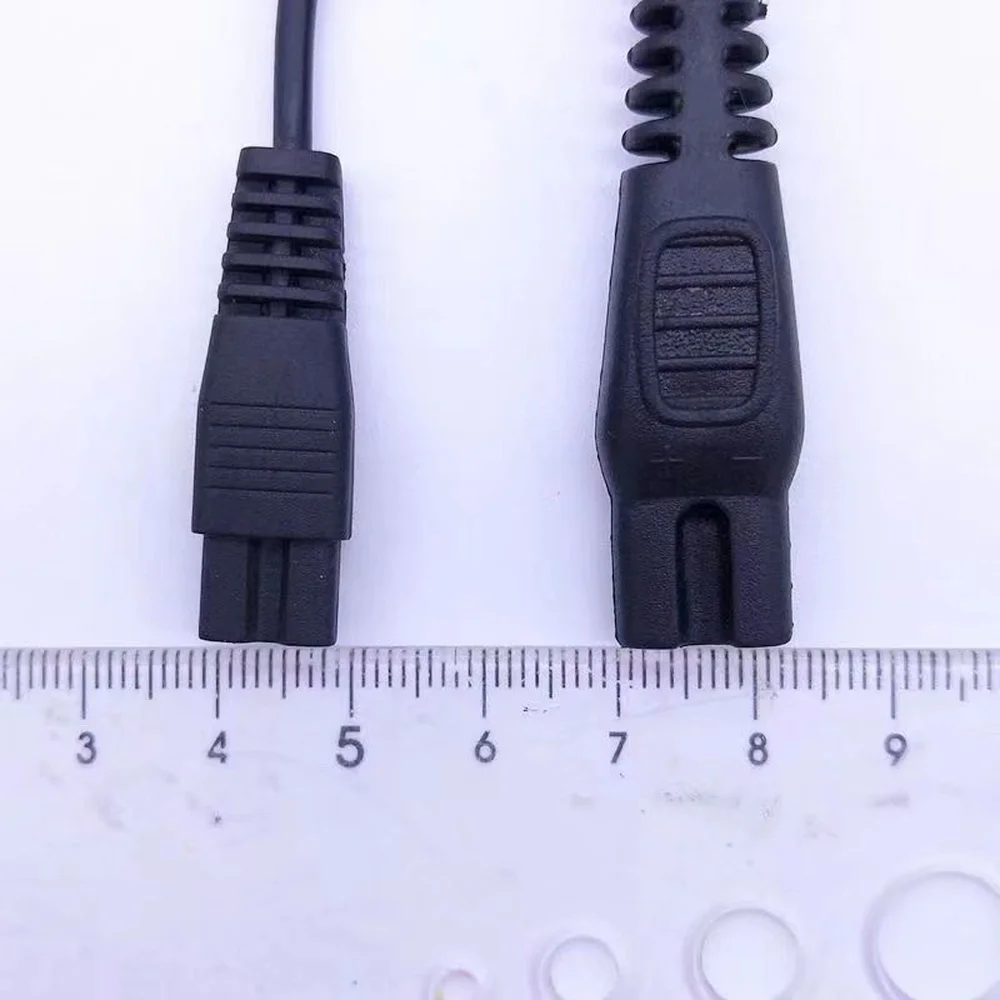 1Pcs 2-Hole Headlight Flashlight Charger Round Head Strong Beam Round Headlight Charger B-Type Charger Cable Dual Port Charger