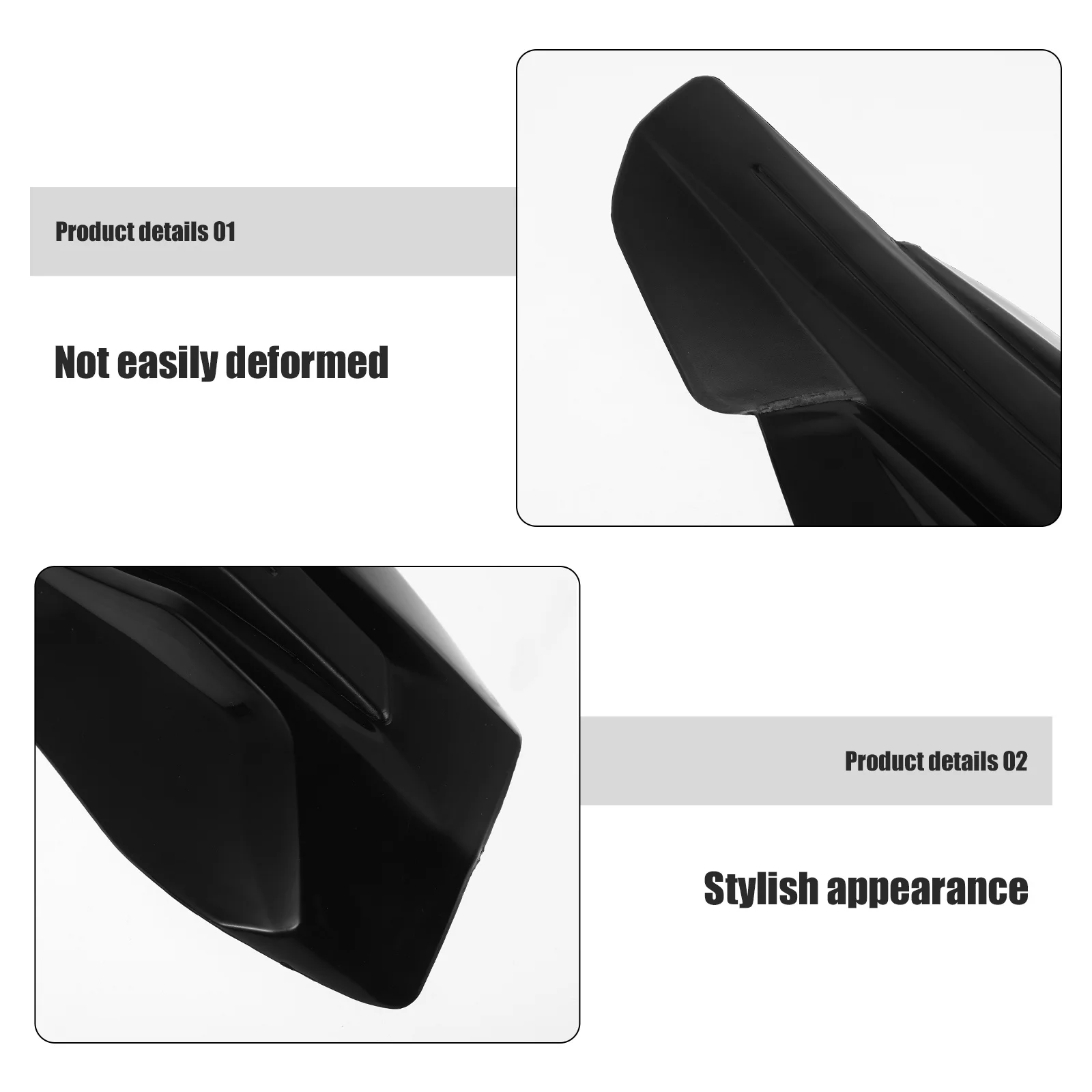 1 زوج العالمي الأسود Handguards يندبروف المقود حماية للدراجات الترابية الدراجات البخارية على الطرق الوعرة ركوب دراجة نارية واقي من الرياح