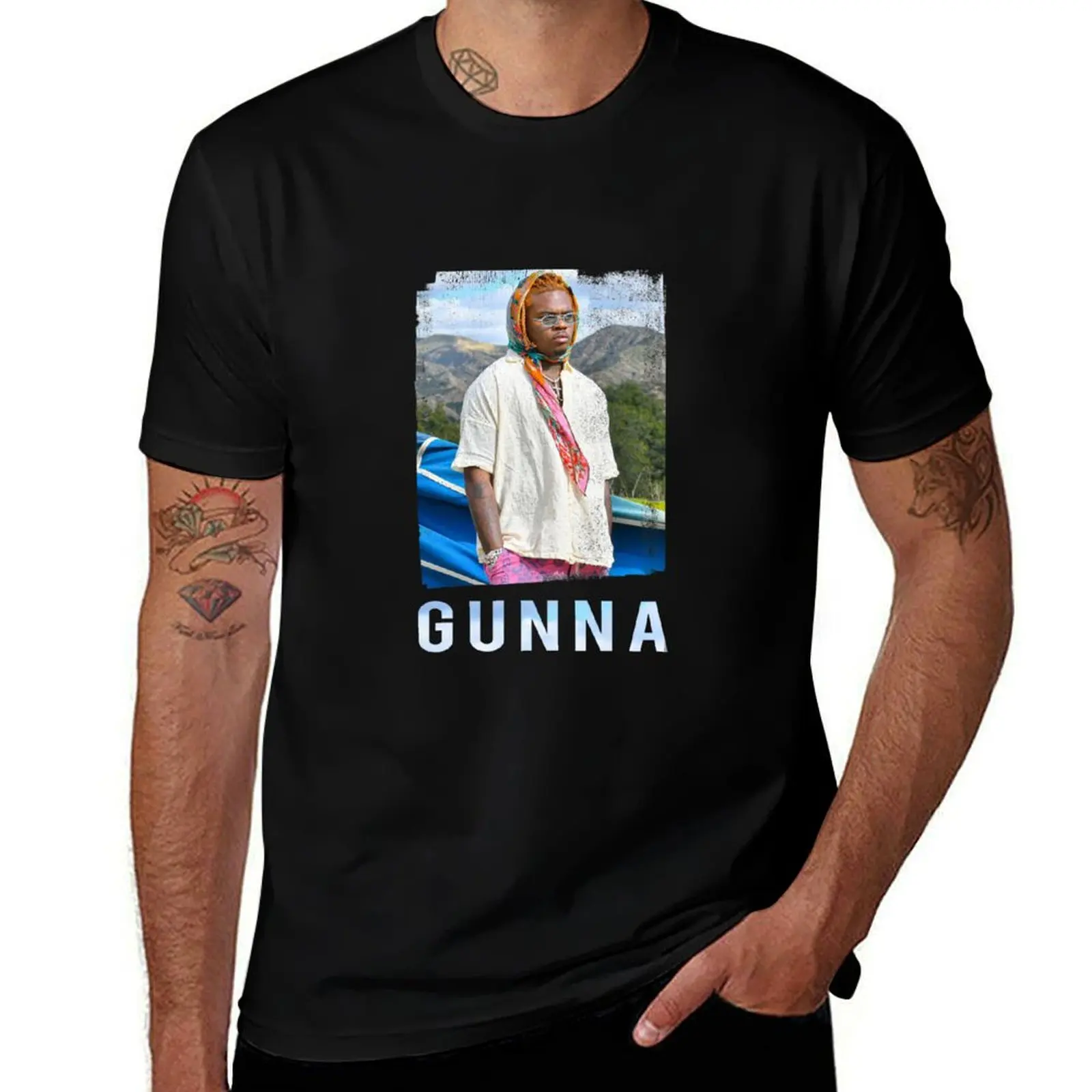 

Gunna Skybox T-Shirt Big and Tall Short Sleeve Tee