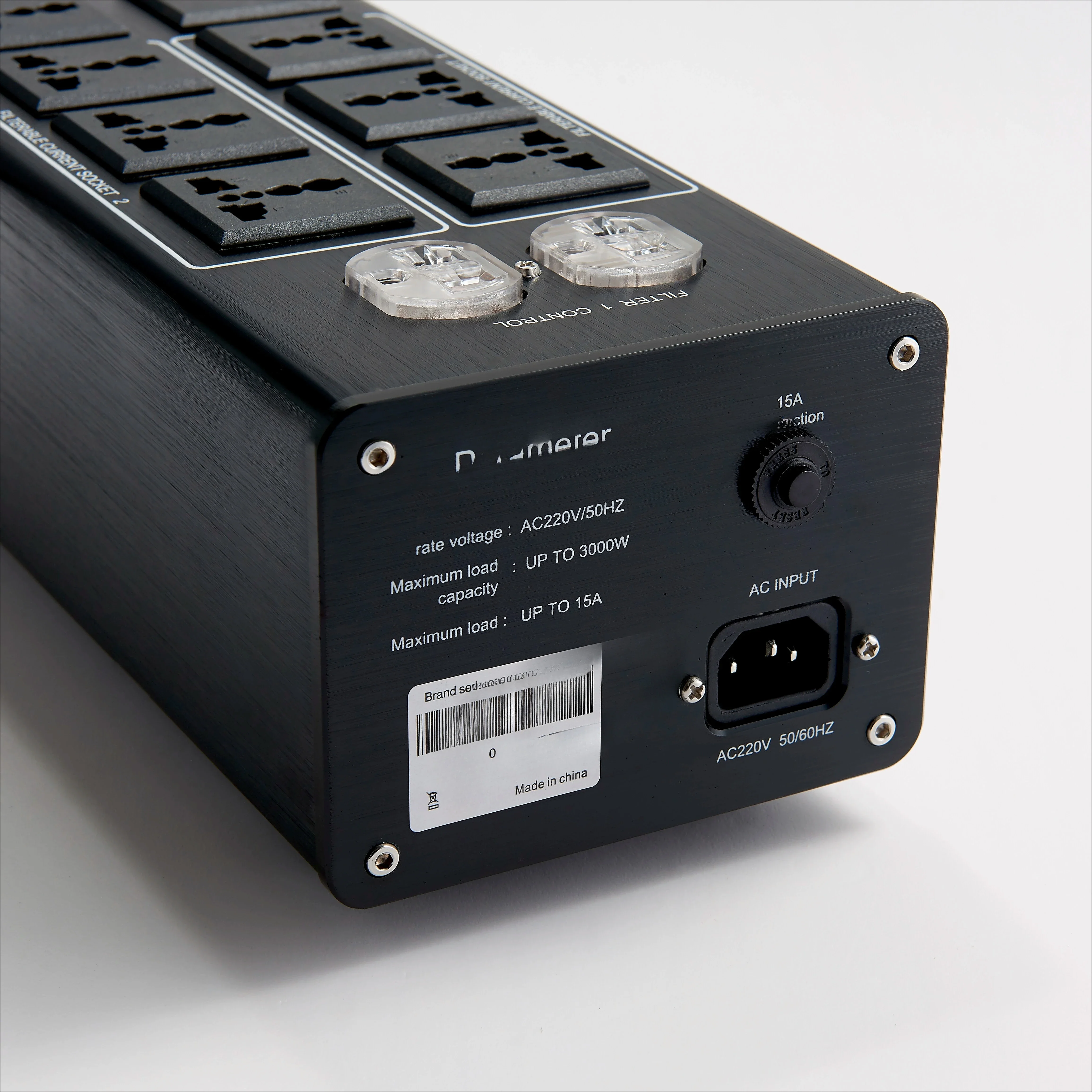 P20 pointer display audio special power supply filter purifier lightning protection socket