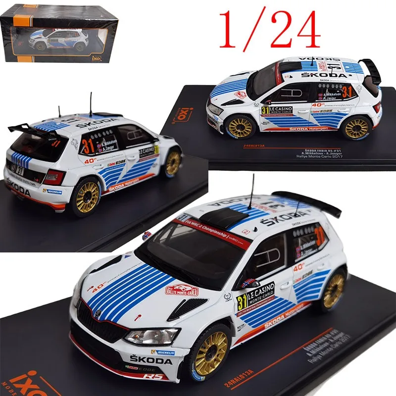 

IXO Diecast 1/24 Scale ‌Skoda Fabia R5 #31 Rally Car 2017 Alloy Car Model Toys for Boys Gift Toys for Kids Kids Toys Boys