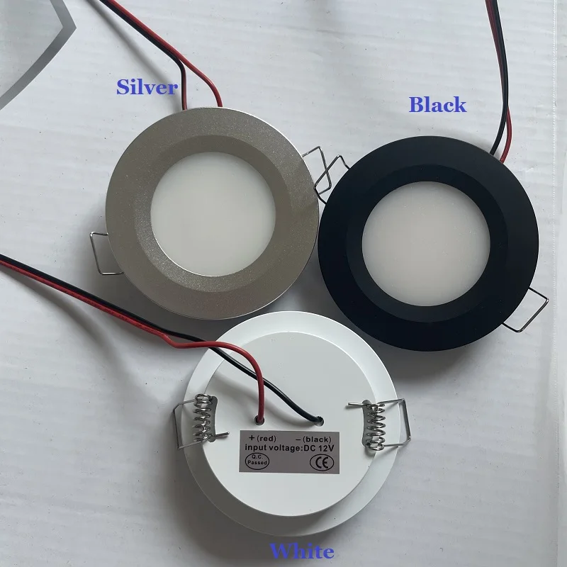 

φ70mm 12V LED Embedded Ceiling Light with Spring Buckle Under Cabinet Dome Lamp for RVs/Caravan/5th Wheel Camper/Motorhome/Yacht