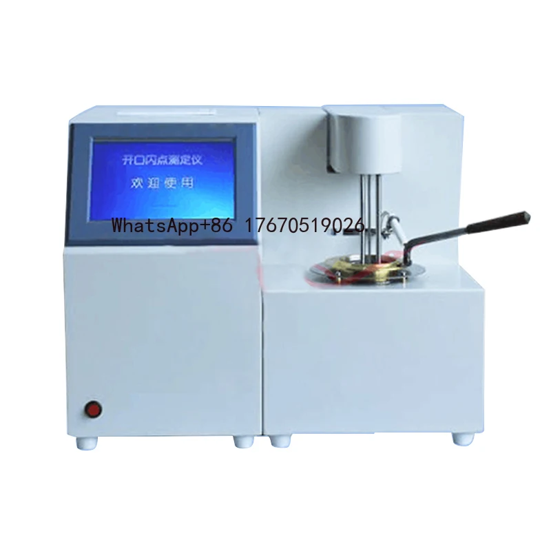 2026-Automatic Open Flash Point Tester Measuring Apparatus Instrument for Petrol and Oil