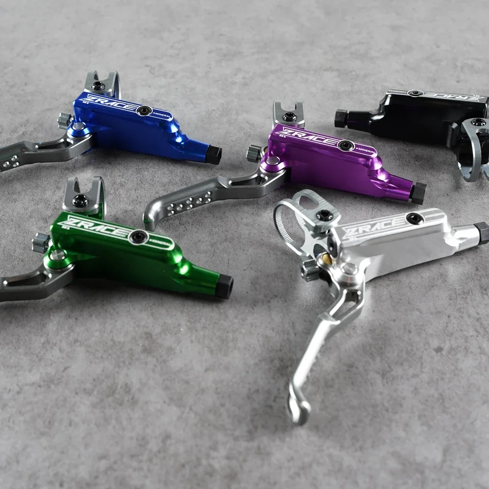 ZRACE M1 X2 / X4 MTB Hydraulische Bremse, Vollständig CNC-gefräst, Leichtgewichtig, MTB Öldruck-Scheibenbremsen-Set, Vorder- und Hinterrad-MTB-Bremse – Detail 28