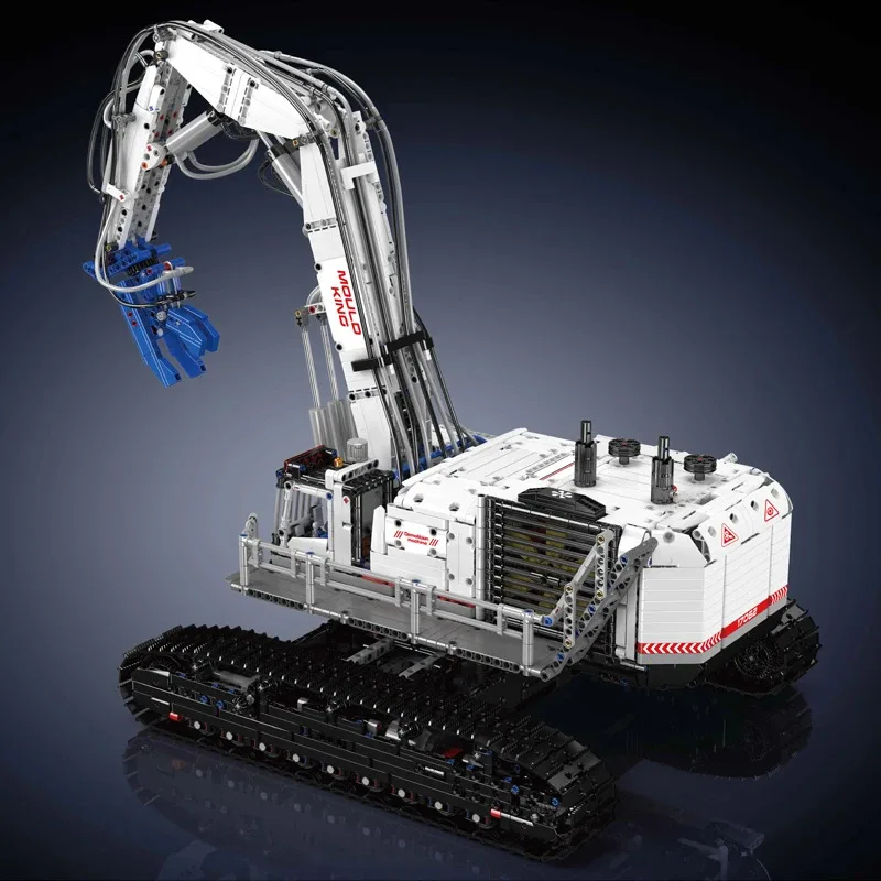 Mould King Camion tecnico Giocattoli La macchina da demolizione dell'edificio RC Building Block Assembly Car Brick Regalo di Natale per bambini